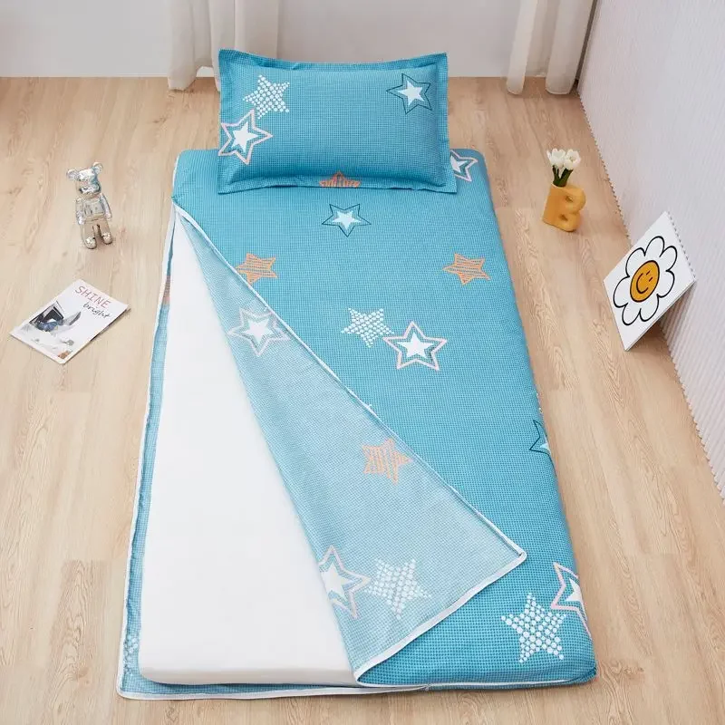 WASART Fully enclosed two-way with zipper mattress protector cover couple/baby single double bed sheet protection pad king size