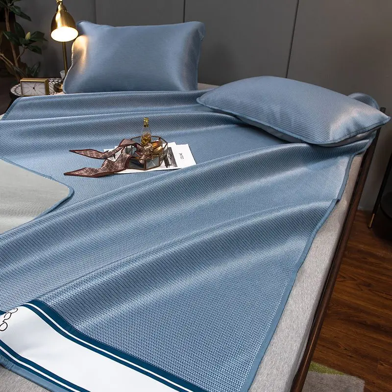 WASART Summer cooling mattress bedroom couple cool sleeping air conditioning mat folding cold sheet couple bed protection pad
