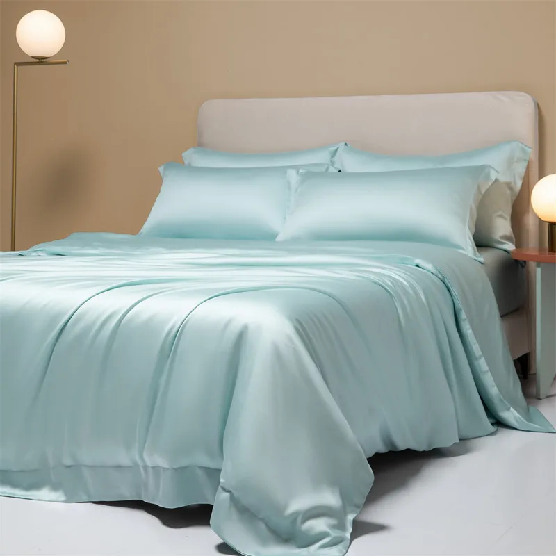 Luxury Bedding 100% Bamboo Duvet Cover 1PC Soild Colors Single Queen King Bed Cover Quilt Cover Soft Comfort Cool Summer Cooling