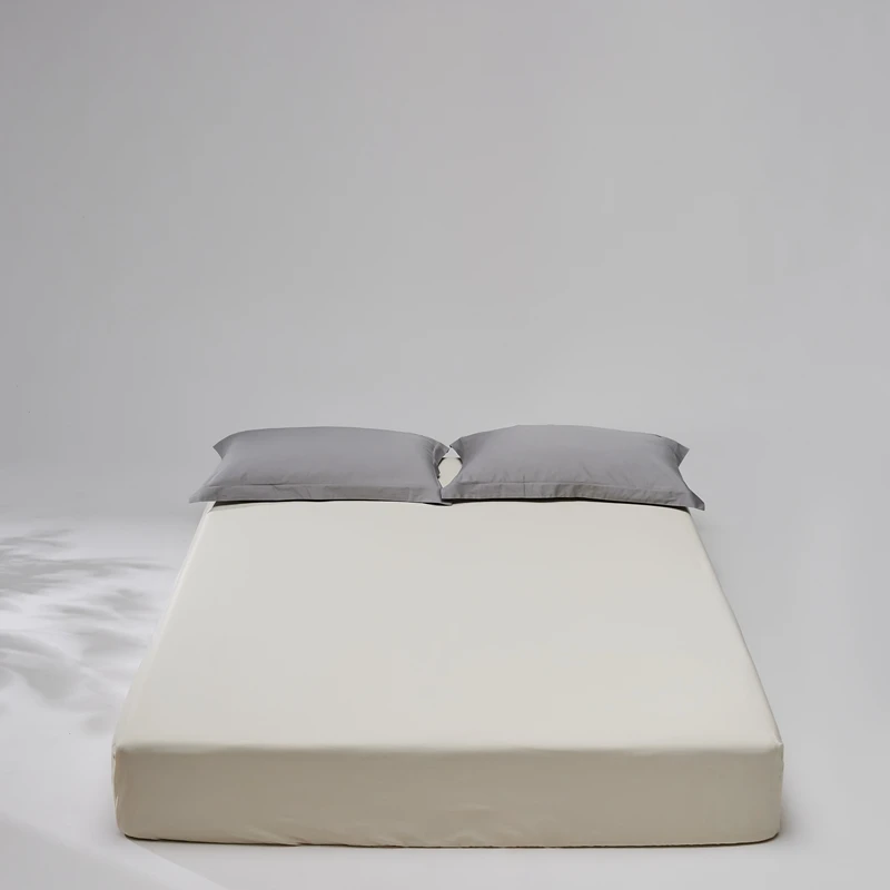 Egyptian Cotton Fitted Sheet Mattress Cover Twin Full Queen King Size Customized Any Size Bed Sheet Luxury 1000TC Bedding Sheets
