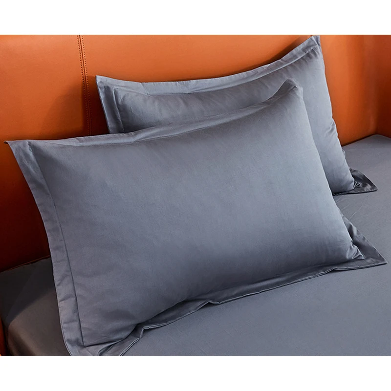 WASART Cotton fabric bed sheet elastic fitted sheet mattress protector cover cozy double bed couple bed linens 150x190 king size