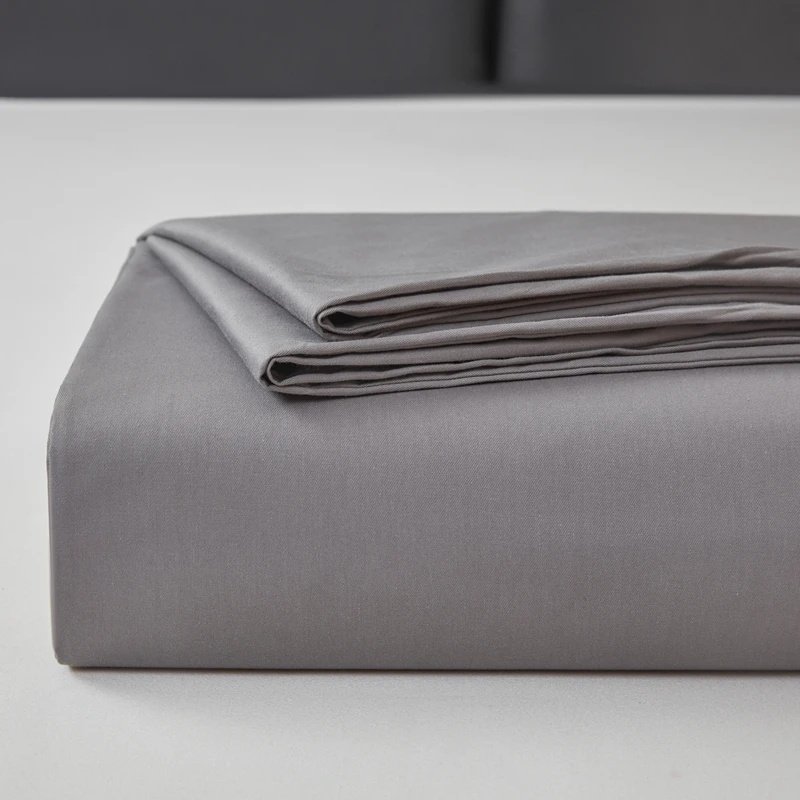 WASART Summer pure cotton flat bed sheet and pillowcase 150x190 bedroom couple bed linen sets luxury single double bed king size