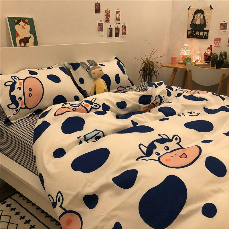 Bedsheet Set with Pillow ... Duvet Cover 140x200 King Size Bedspreads In Offer...Bed Linen 135x200 Luxury Bedding Set