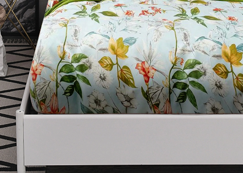 Bed Sheet Fitted Sheets With Elastic Band 160 Bed Mattress Cover Bedsheet Bedding Bed Linen Single Double150 180 200 135 90